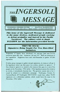 The Ingersoll Message, Vol. 1 No. 6 (August, 1995)