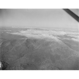 Summit, ravines, clouds, Mount Washington, NH