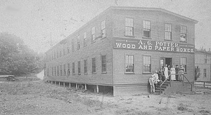 "A.G. Potter Wood and Paper Boxes"