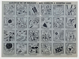 Aleluyas de un soldado que combate a nuestro lado. En nuestro gran ruedo ibérico vivía este enjambre histérico.
