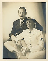 Viola Allen and Howard Jacobs wedding photograph