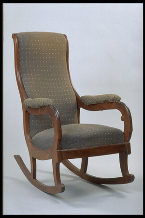 Upholstered rocking chair