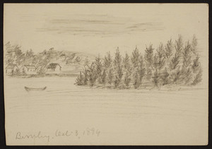 River side from Beverly Depot, Beverly, Mass., October 3, 1894