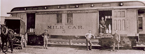 View of H.P. Hood Milk Car No. 5, Derry, New Hampshire, undated