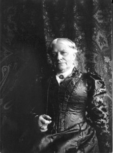 Half-length portrait of Miss Lydia Chandler Head, seated, Head House, 56-58 Upland Rd., Brookline, Mass., undated