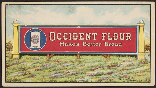 Envelope for Occident Flour, Russell-Miller Milling Company Incorporated, Valley City, North Dakota, undated