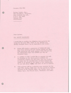 Letter from Mark H. McCormack to Lynton Taylor