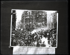 Tickertape reception for Gov. Alfred Smith