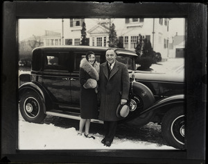 Gus Sonnenberg, professional wrestler, and actress Judith Allen