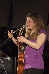 Dar Williams, performing at the First Congregational Church in Wellfleet