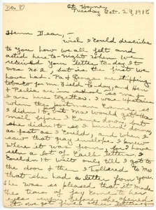 Letter from Ruth Nash to Herman B. Nash