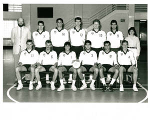 The 1988 Springfield College Men's Volleyball Team