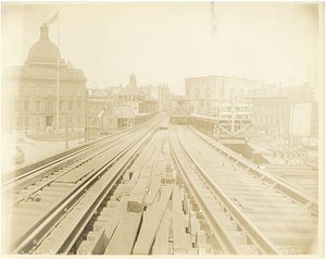 City Square Station, progress view