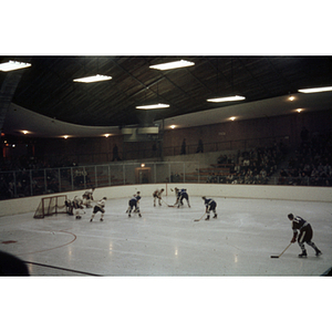 Hockey match versus Yale