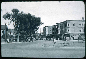 Cliftondale Square, Looking north & northeast