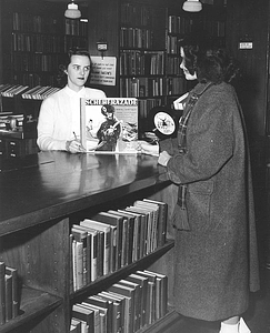 Swampscott Public Library, circulation desk