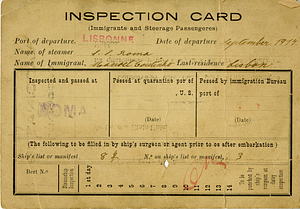Manuel Coutinho inspection card