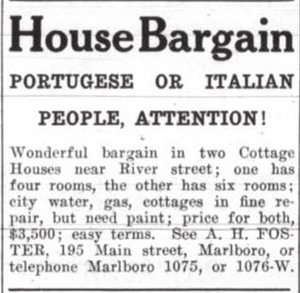 "House Bargain" - Hudson News-Enterprise ad