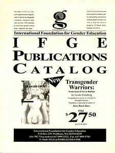 IFGE Publications Catolog