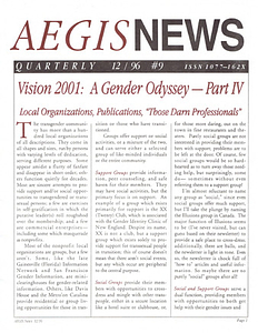AEGIS News, No. 9 (December, 1996)