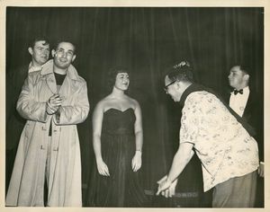 Drama Club production, Suffolk University, 1951
