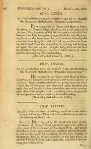1807 Chap. 0088. An act in addition to an act, entitled "An act establishing the Sixteenth Massachusetts Turnpike Corporation."