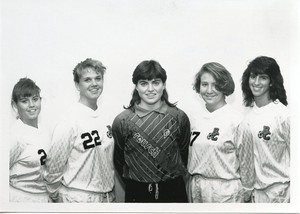 Women's soccer group photo
