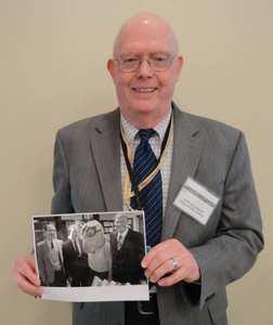 Daniel Haacker at the Milton Mass. Memories Road Show