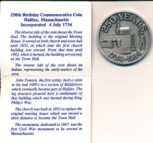 250th birthday commemorative coin