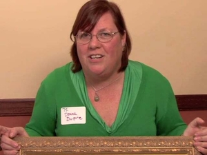 Donna Dupre at the Irish Immigrant Experience Mass. Memories Road Show: Video Interview