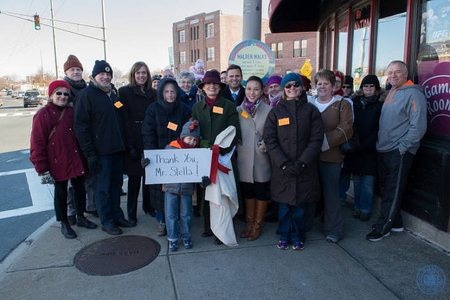 Malden Walks signs ribbon-cutting ceremony