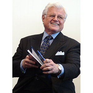 Senator Edward M. Kennedy at a Senate Committee on Health, Education, Labor, and Pensions field hearing