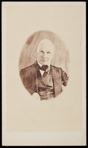 Studio portrait of Uncle Davis, Boston, Mass., undated
