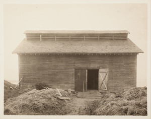 Barn (old ice house), Long Island, Boston Harbor, Boston, Mass.