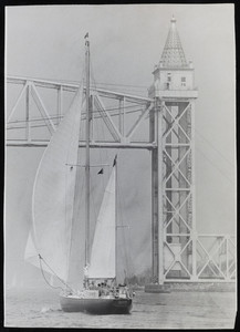 The Sabre passes through the Cape Cod Canal