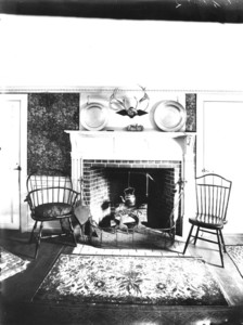 Sumner House, Main St., Shrewsbury, Mass., Dining Room.