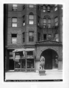 Part of Kensington Building, Boylston Street, Boston, Mass., May 15, 1912