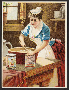 Trade cards for Stickney & Poor's Mustards, Spices & Extracts, 205 and 207 State Street, Boston, Mass., undated