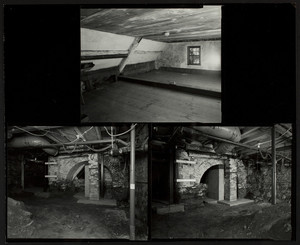 Interior views of the Spencer-Peirce-Little Farm House, attic and basement, Newbury, Mass., April 3, 1991