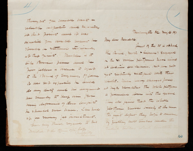 Thomas Lincoln Casey Letterbook (1871-1877), Thomas Lincoln Casey to Mendell, May 20, 1871