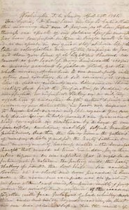 Letter from Charles Bowers to Lydia Bowers, 28 April 1861