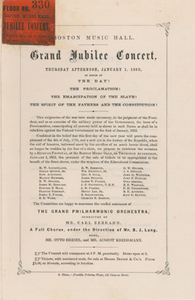 Boston Music Hall: Grand Jubilee Concert