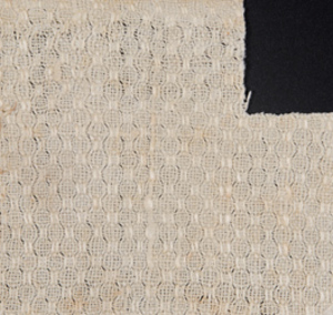 Fragment of towel stained with the blood of Abraham Lincoln