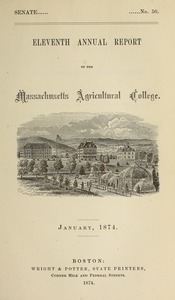 Eleventh annual report of the Trustees of the Massachusetts Agricultural College