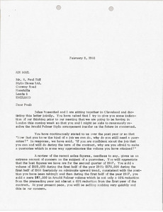 Letter from Mark H. McCormack to Stylo Shoes Limited