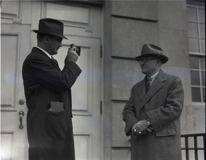 Isaac F. Marcosson (right) and Alton H. Blackington