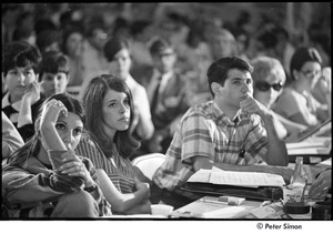 National Student Association Congress: delegates listening