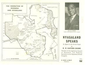Nyasaland speaks