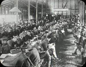 Glee Club at YMCA (c. 1916-1918)