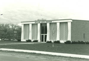 Front and Side View of the Fuller Arts Center at Springfield College, 1988